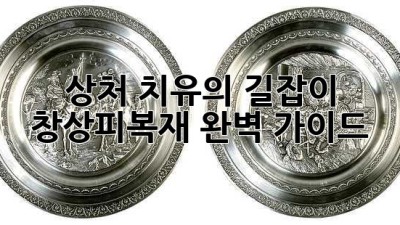 상처 치유의 길잡이: 창상피복재 완벽 가이드